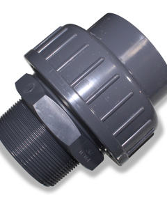 Screw union 75 x 2 1/2"m NP16